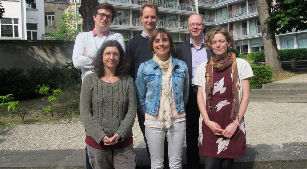 Photo de l'équipe Wallonne composée de 6 membres.